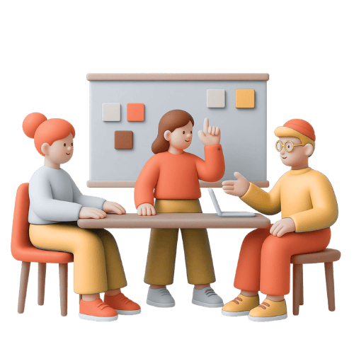 Colleagues in a meeting